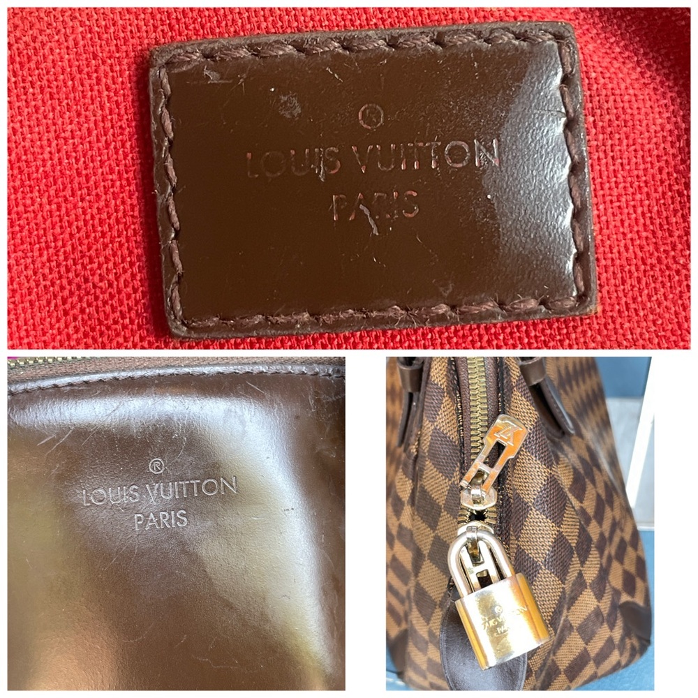 Authentic Louis Vuitton Damier Ebene Verona Handbag - Picture 17 of 17